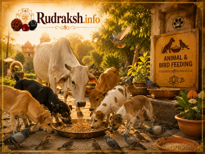 Bird and animal feeding service