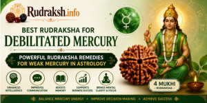 Best Rudraksha for Debilitated Mercury | Powerful Rudraksha Remedies for Weak Mercury in Astrology