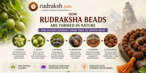 How Rudraksha Beads Are Formed in Nature: The Sacred Journey from Tree to Divine Bead