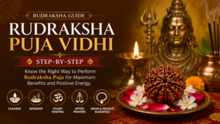 Rudraksha Puja Vidhi Step-by-Step – Complete Guide to Energizing Rudraksha