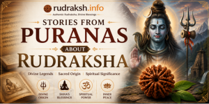 Stories from Puranas about Rudraksha: Divine Legends and Spiritual Significance